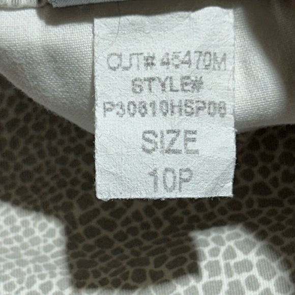 NYDJ, Not Your Daughters Jeans, Ankle Size 10P, Animal Print - Picture 6 of 8